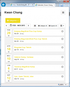 Kwan Chang Kalender