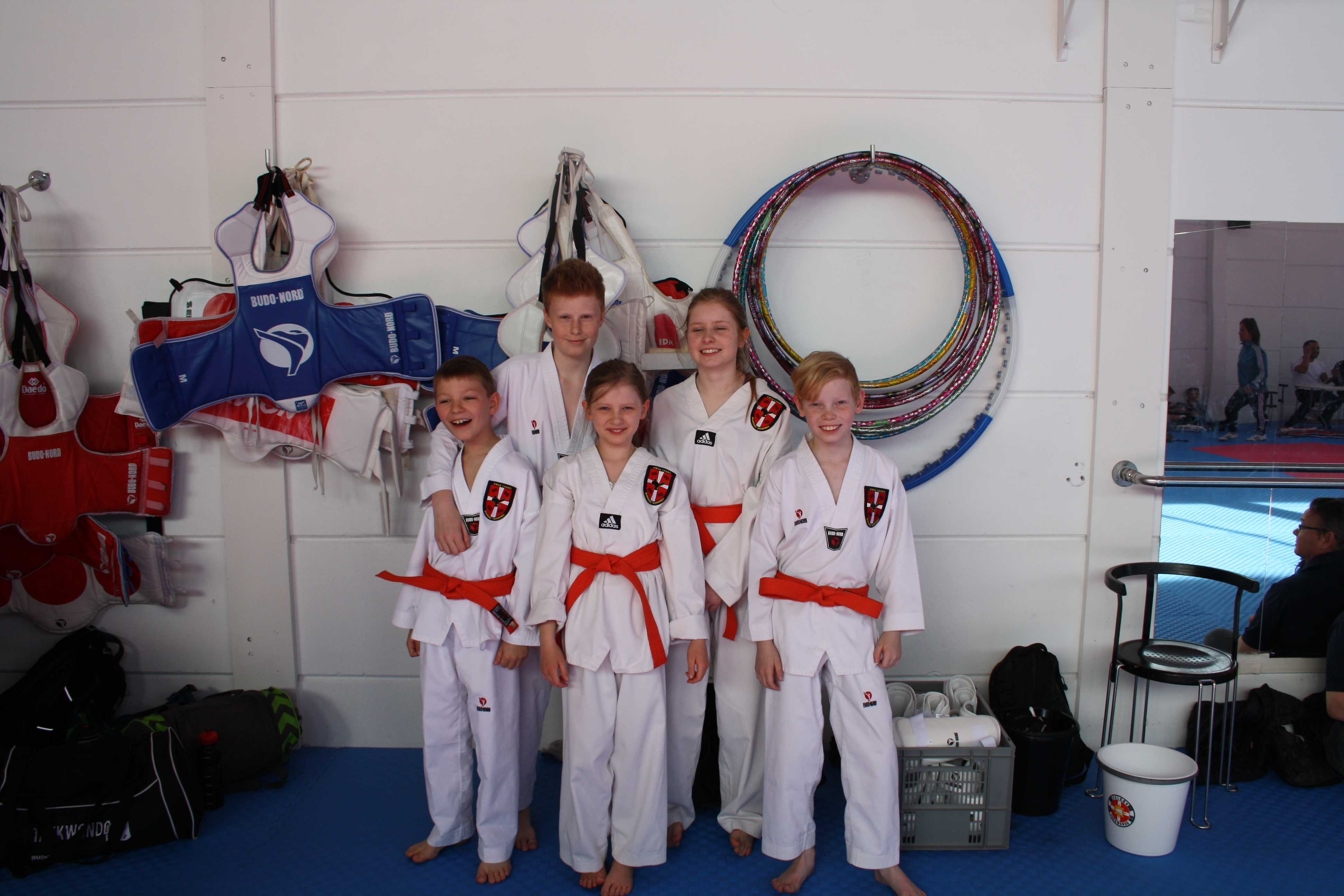 Bramsnæs Taekwondo til Venskabsstævne i Holbæk